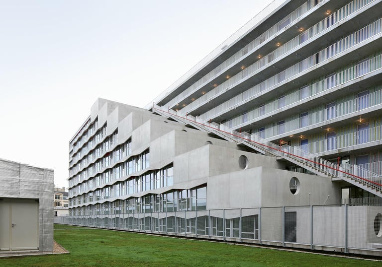 Chris Marker Student Residence by ELEx