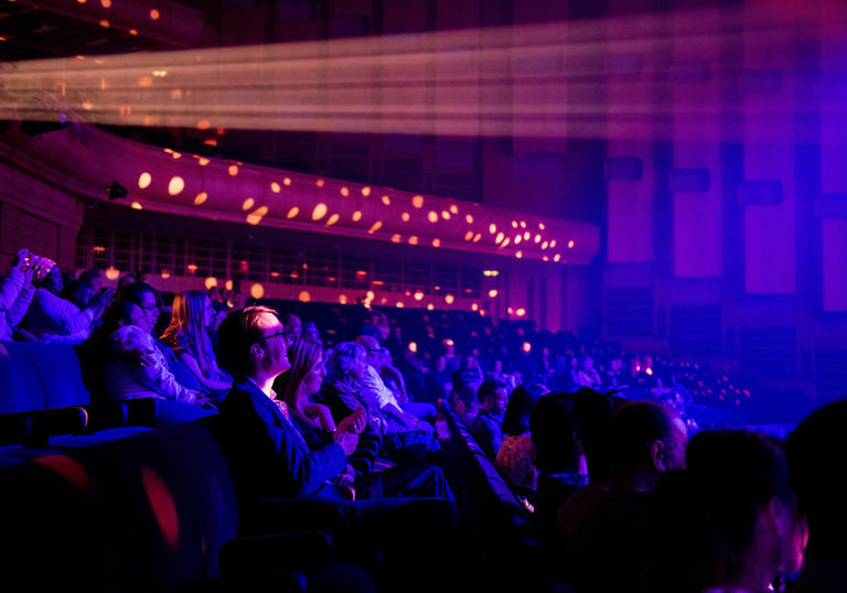 Audience in the hall