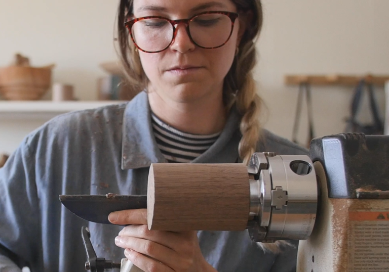 maker elise mclauchlan turning wood