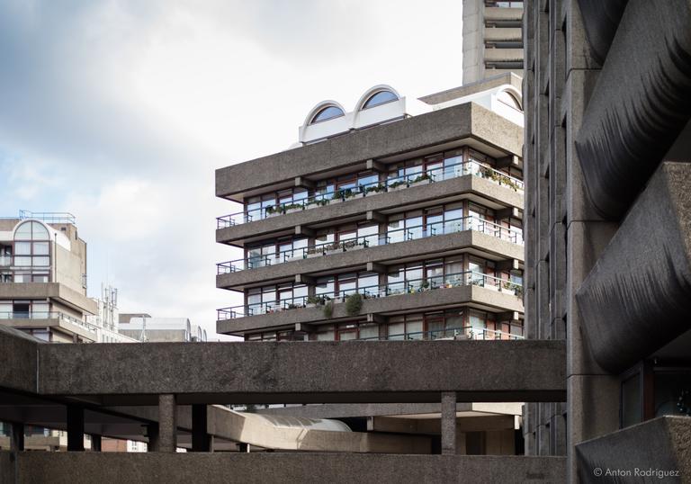 Image of Barbican Brutalist Architecture by Anton Rodriguez