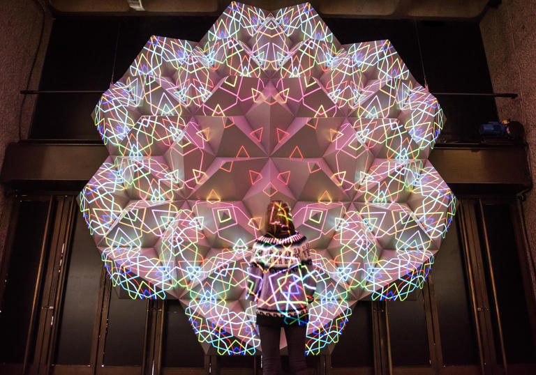 photo of numina installation by zarah hussain