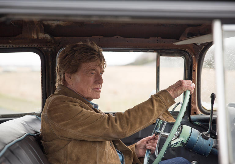 robert redford driving a car