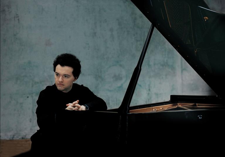 Evgeny Kissin sitting at piano 2020