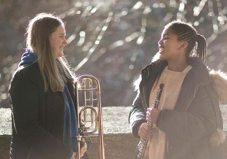 National Youth Orchestra of Great Britain players