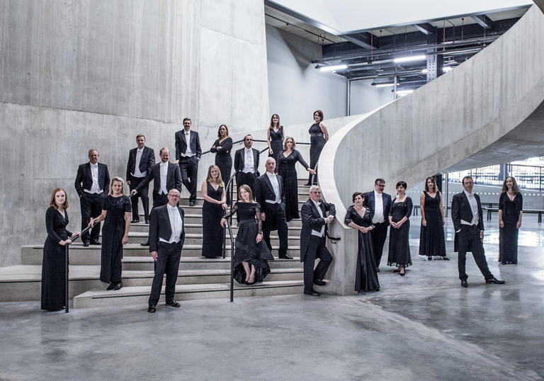 BBC Singers 2019-20 group image