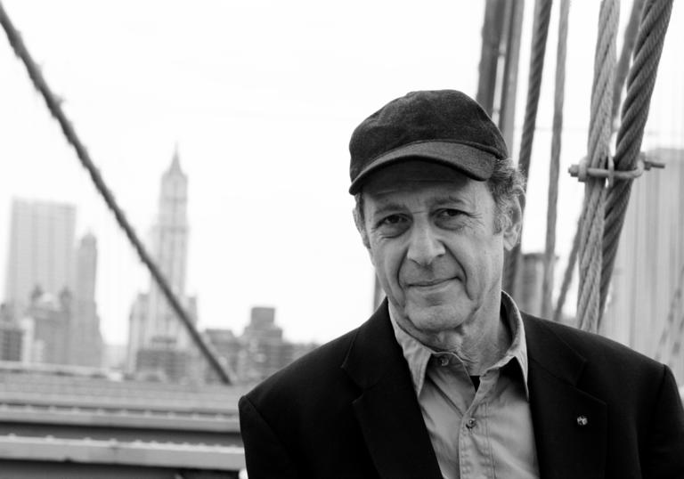 Steve Reich B&W portrait