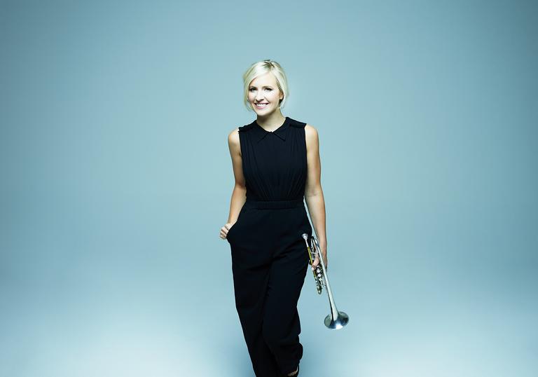 Alison Balsom distant portrait