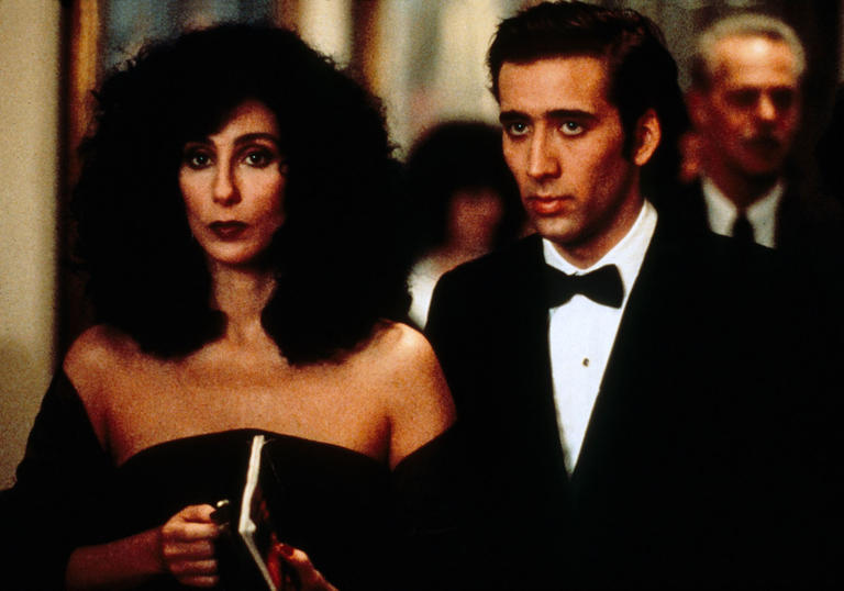 Image of Cher and Nicolas Cage