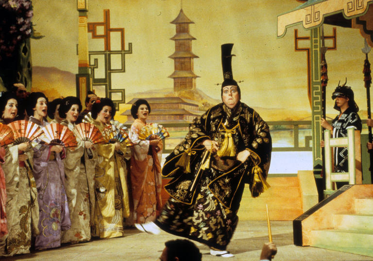 Scene from The Mikado