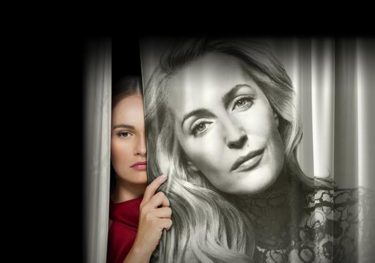 Shot from actress in All About Eve