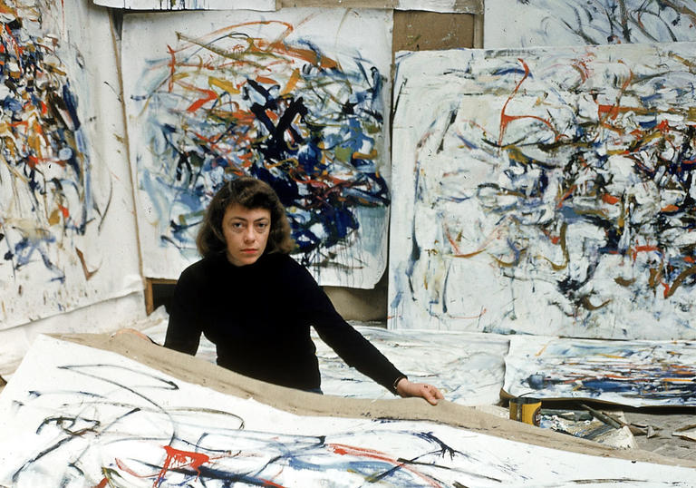 Ninth Street Women (Joan Mitchell in her studio)