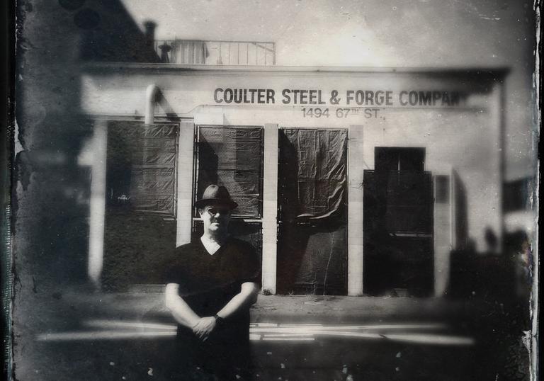 David Coulter in black and white