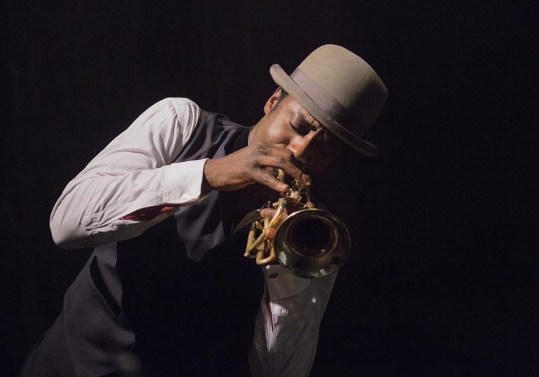 Gary Carr playing the cornetist Buddy Bolden 