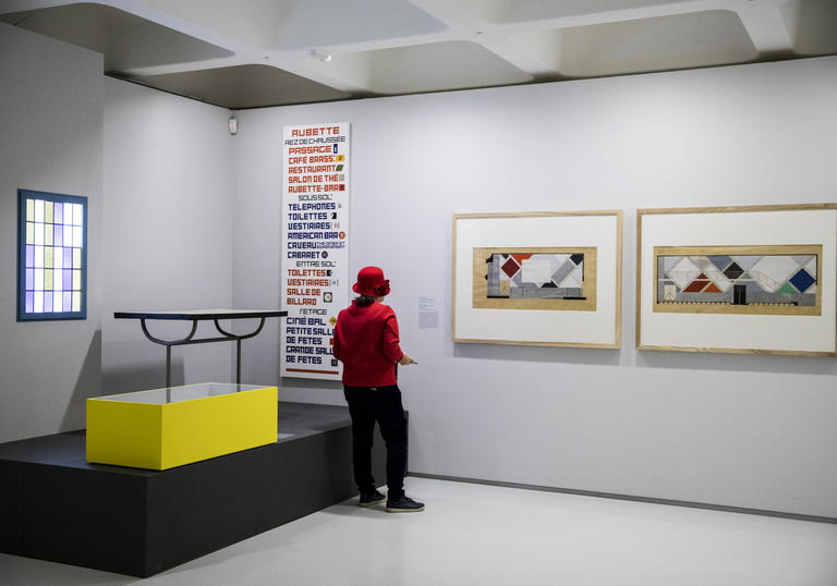 Into the Night: Cabarets and Clubs in Modern Art, Barbican Art Gallery. Getty Images, photo by Tristan Fewings