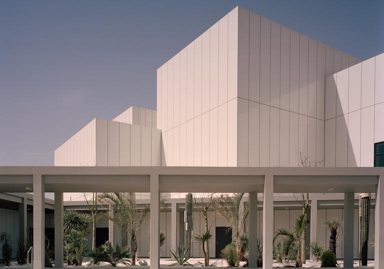 A photo of Jameel Arts Centre in Dubai, designed by Serie Architects