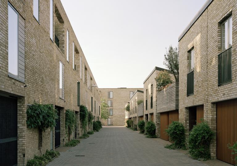 A photo of the Cambridge housing project Accordia, which won the RIBA Stirling Prize in 2008