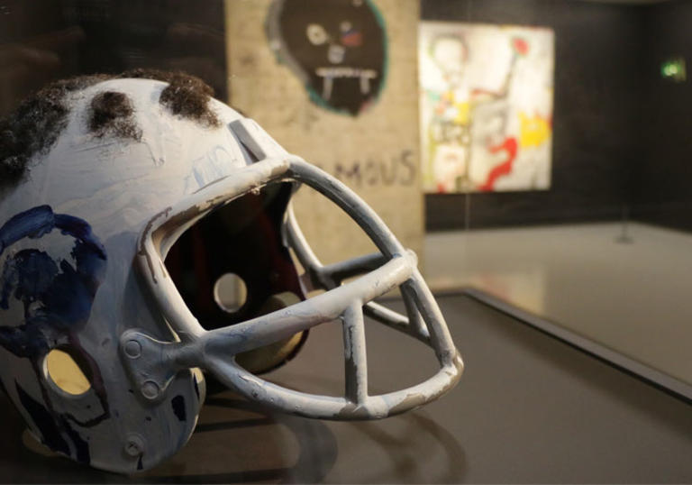 American football helmet