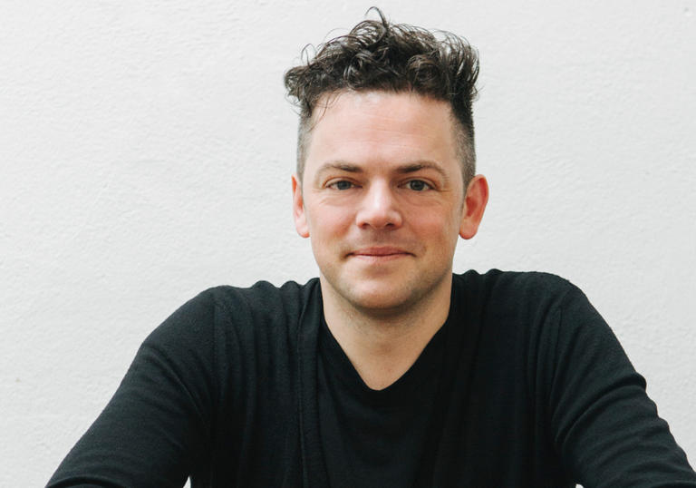 A portrait of Nico Muhly