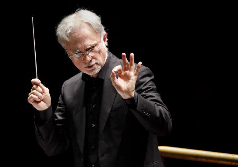 John Adams conducting