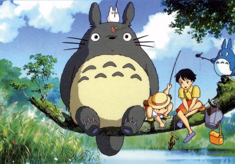 still from my neighbour totoro