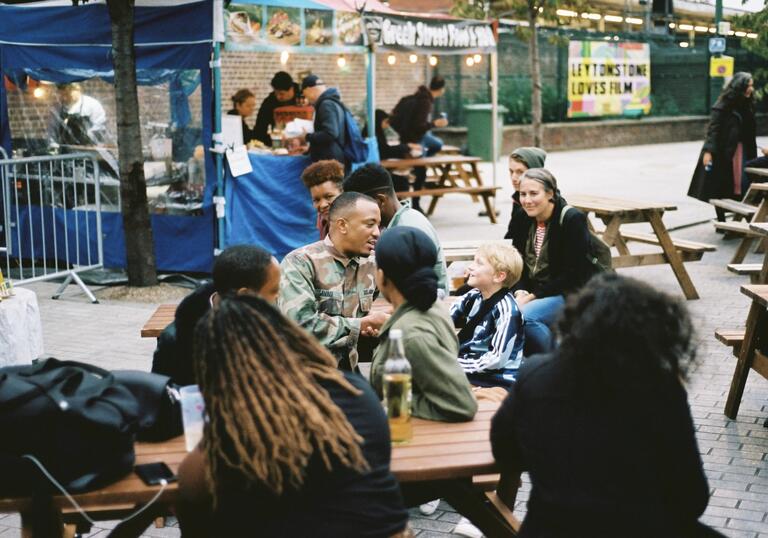 Audience at Leytonstone Loves Film workshop