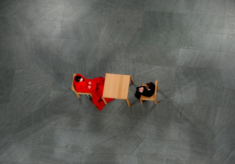 An image of Marina Abramović The Artist is Present
