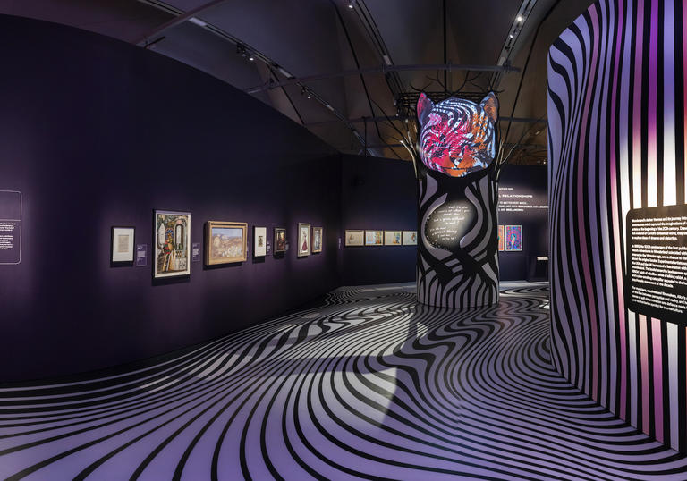 image of the V&A Alice exhibition