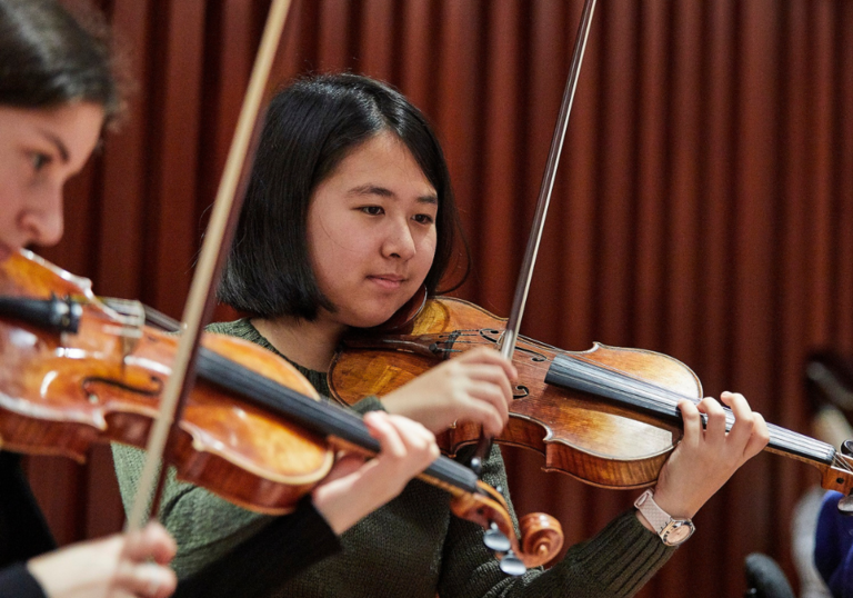 Junior Guildhall musicians