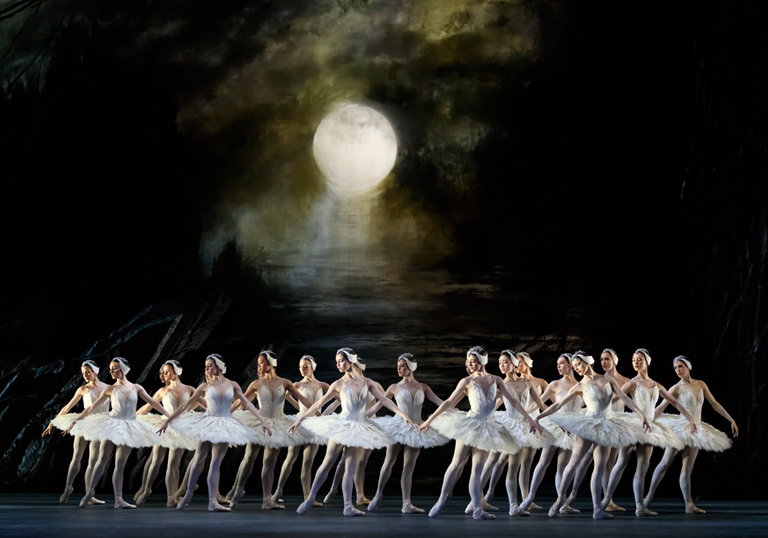 A still from Royal Opera House's Swan Lake