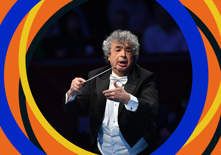 Photo of Semyon Bychkov conducting