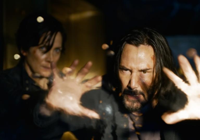 Keanu Reeves as Neo in Matrix Resurrections