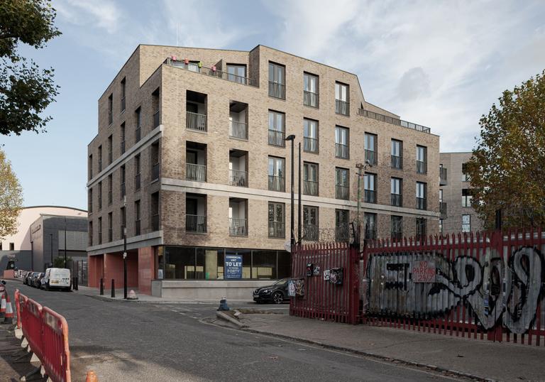 An image of Bream Street Affordable Housing and Landscape