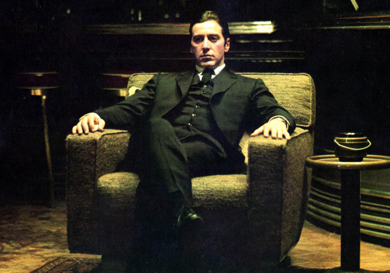 Al Pacino in the Godfather Part II