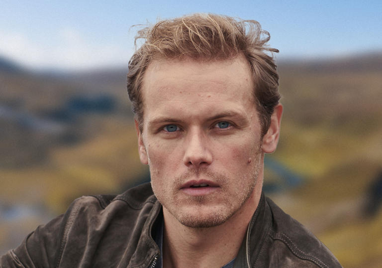 Sam Heughan at the Barbican