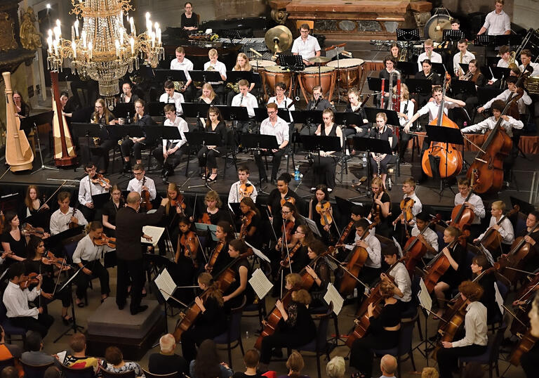 The London Schools Symphony Orchestra in concert