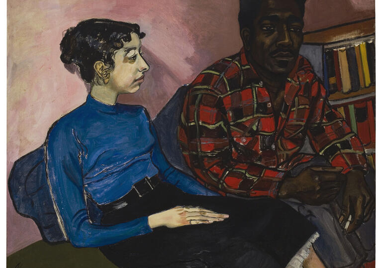 Alice Neel, Rita and Hubert, 1954