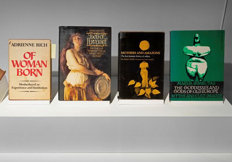 a photo of a selection of books