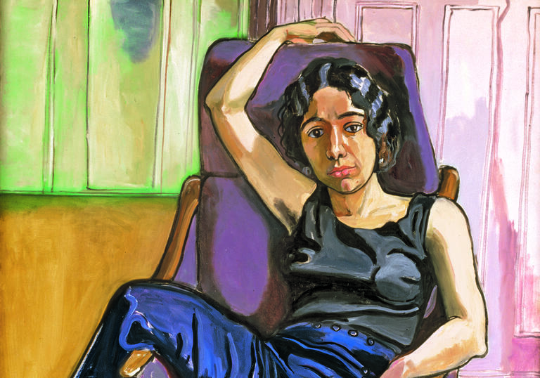 Marxist Girl painting by Alice Neel