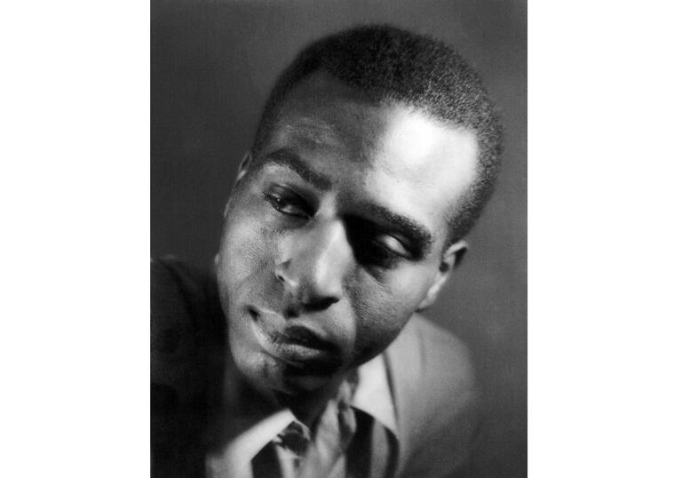 black and white photo of Harold Cruse