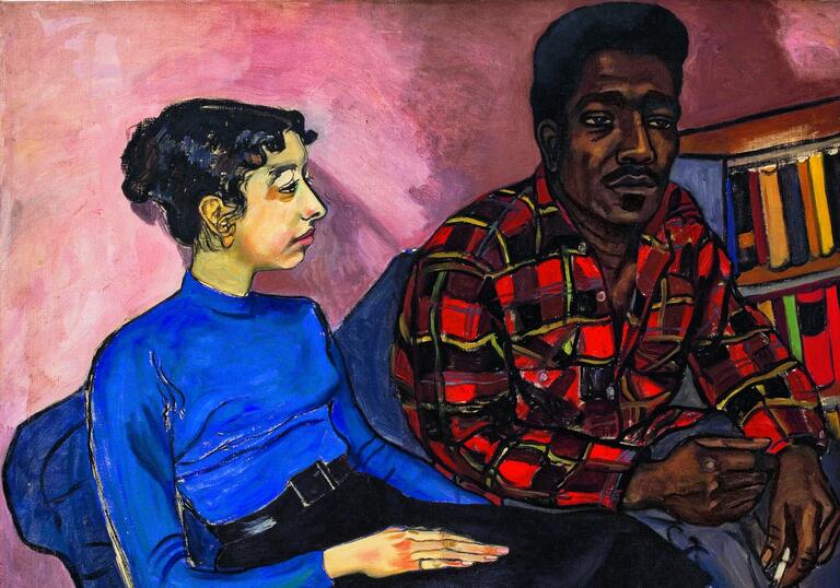 Alice Neel, Rita and Hubert, 1954 © The Estate of Alice Neel. Courtesy The Estate of Alice Neel and David Zwirner