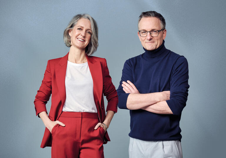 Dr Michael Mosley and Dr Clare Bailey