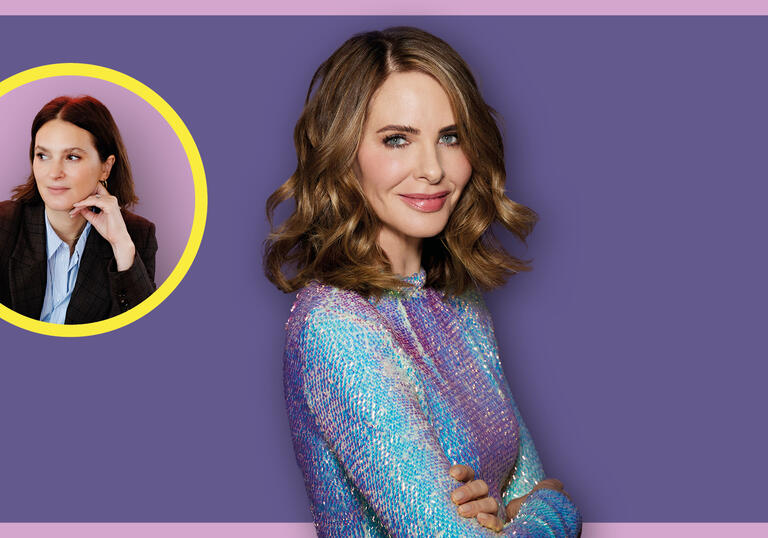 Trinny Woodall and Elizabeth Day