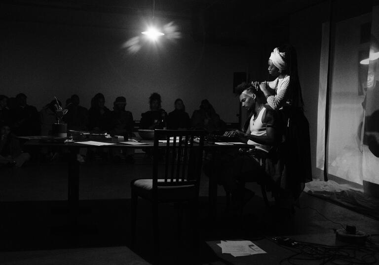 i.as.in.we (Rohan Ayinde / Yewande YoYo Odunubi), The Score(s): III (2022), Performed at Calling the Body to attention by Yewande YoYo Odunubi, presented by ICF.