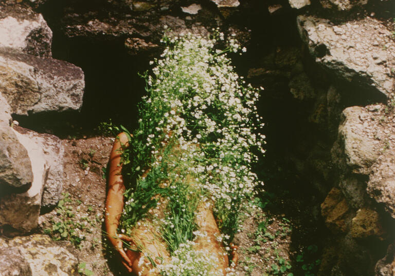 Ana Mendieta, Imágen de Yágul, 1973 / 1991.	