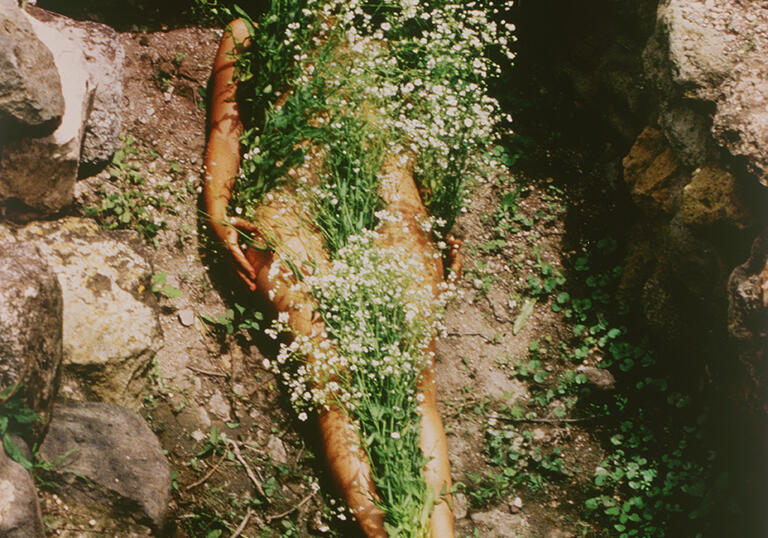 Ana Mendieta, Imágen de Yágul, 1973 The Estate of Ana Mendieta Collection, LLC / ARS, New York / DACS, London. Courtesy Galerie Lelong & Co.