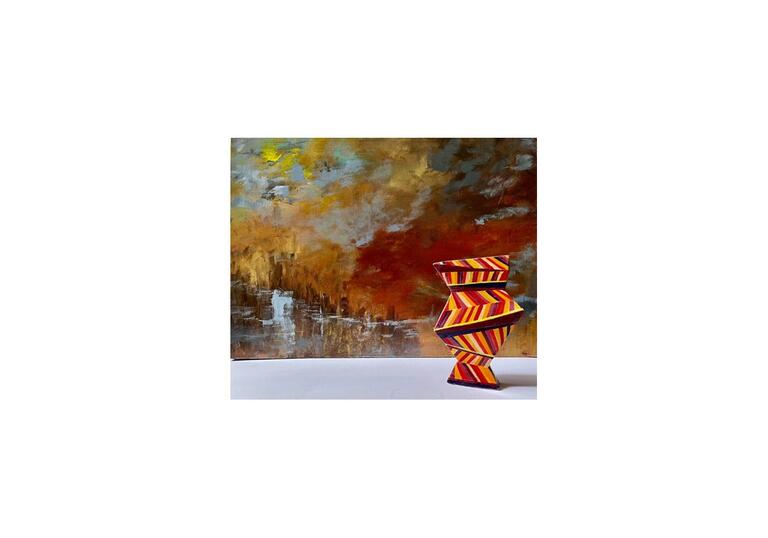 An example of artwork by Margaret Thompson and Jo Pethybridge