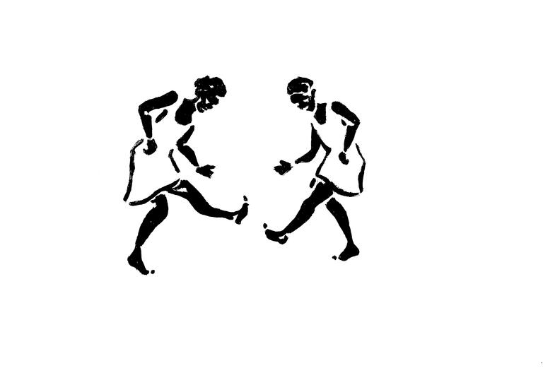 black and white pictogram