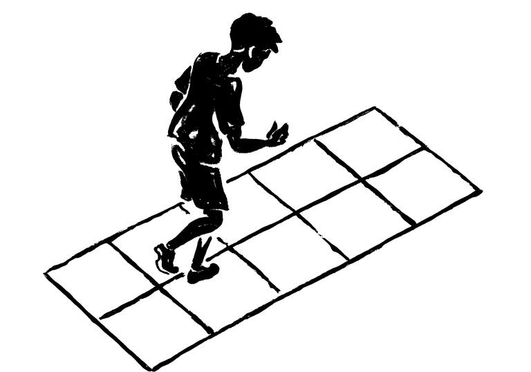black and white pictogram