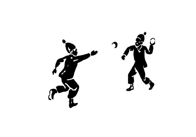 black and white pictogram