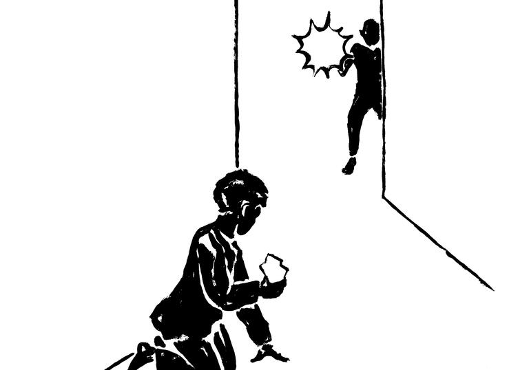 black and white pictogram